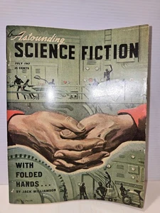ASTOUNDING SCIENCE FICTION Jul 1947 - Jack Williamson - With Folded Hands - Picture 1 of 5