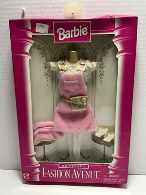 Barbie 1996 RARO Boutique Moda Colección Ave Rosa Mono Zapatos Encaje #14980 Foto 1 de 3