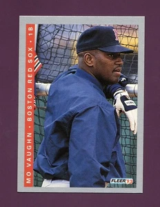 1993 Fleer - Mo Vaughn #184 Boston Red Sox - Picture 1 of 2