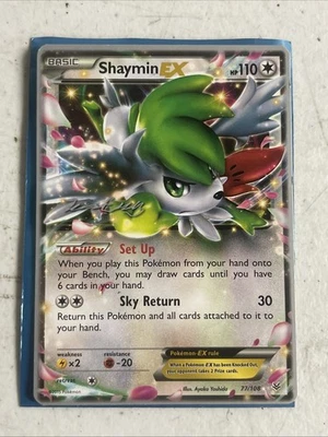 Shaymin EX 2015 Roaring Skies 77/108 Rare Pokemon World Championships 2016 - Image 1 of 2