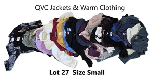 Lotto 27 giacche e abbigliamento caldo donna marchi QVC - taglia S - ingrosso - liquidazione - Foto 1 di 24
