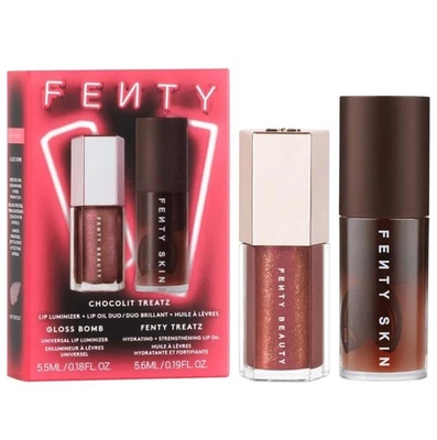 Fenty Beauty by Rihanna Chocolit Treatz Lip Luminizer + Lip Oil Duo - Image 1 of 3