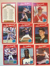 1990 Donruss Baseball Complete Your Set 1-250 Multi-Card Discount, 20-40% Off