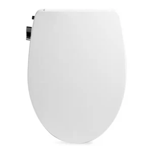 Bidet Seat Non-Electric for Elongated Toilets Slim Sleek Zero Dual Nozzle White - Picture 1 of 12