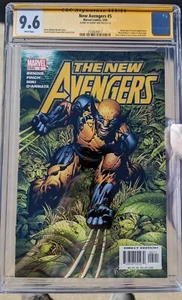 Marvel comics New Avengers #5 2005 CGC 9.6 Signed by DANNY MIKI - Picture 1 of 4