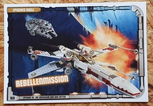 LEGO Star Wars Sammelkarten Serie 1, Nr. 169 - Rebellenmission - Bild 1 von 1