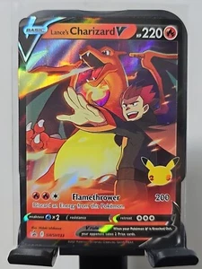 LP Pokemon Lance's Charizard V - SWSH133 - SWSH Black Star Promociones - Imagen 1 de 6
