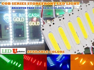 LEDUPDATES STOREFRONT LED LIGHT COB SERIES BRIGHTEST + UL POWER SUPPLY - Picture 1 of 14