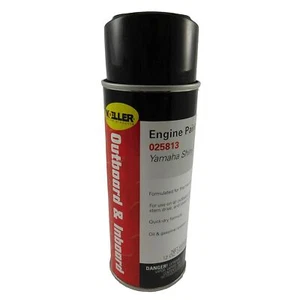 Pintura de motor Moeller Marine 025813 Yamaha negro brillante - Imagen 1 de 1