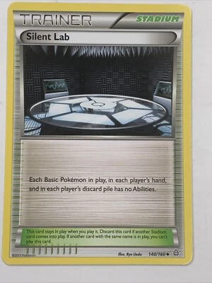 Pokémon TCG Silent Lab Primal Clash 140/160 Regular Uncommon - Image 1 of 2