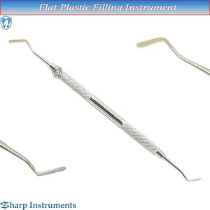 Flat Plastic Filling 2.5 mm Restorative Amalgam Dental Double Ended Instruments - Bild 1 von 1