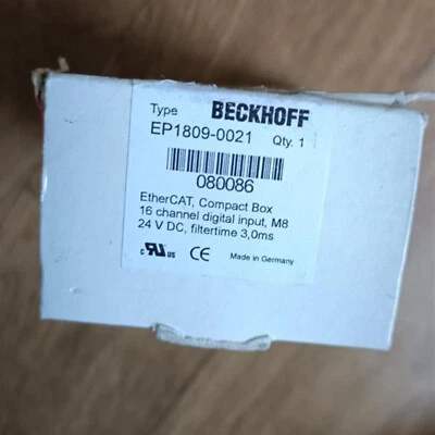 1PC NEW Beckhoff EP1809-0021 PLC Module In Box Free Shipping#QW - Bild 1 von 2