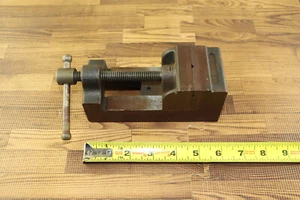 Vintage W.J.LANDRY Maschinist Schraubstock Schraubstock gerillte Backe - Bild 1 von 14