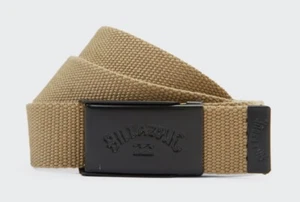 Billabong Cog Web Belt - Gravel - New - Picture 1 of 5