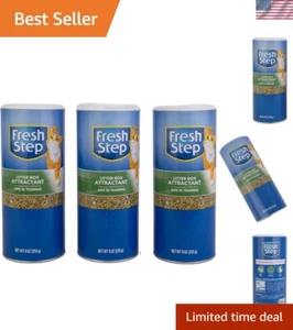 Natural Herbal Cat Litter Attractant Powder - 3 Convenient 9 Oz Containers - Picture 1 of 6