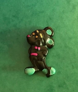 USSR Original Vintage Pinback Disney's Mickey Mouse Rare Plastic Brooch! - Picture 1 of 4