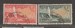 1951 NZ Sailing Health SET SG 708/09 Used - Picture 1 of 1