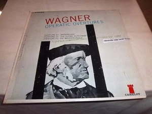 WAGNER OPERATIC OVERTURES-FLORENCE SYMPHONY ORCH/VITTORIO GUI VG+/VG+ VINYL LP - Picture 1 of 2