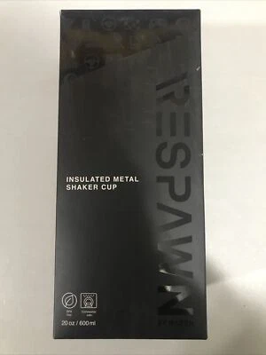 RESPAWN 20 oz. / 600ml  Insulated Stainless Steel Shaker Cup - Black (2-PO-1) - Image 1 of 4