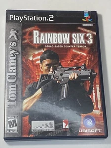 Tom Clancy's Rainbow Six 3 (Sony PlayStation 2, 2004) PS2 Complete W/ Manual - Picture 1 of 4