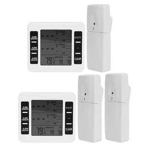 LCD Kühlschrankthermometer Tiefkühlschrank Thermometer Kühlschrank Temperatur - Bild 1 von 18