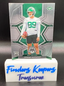 2022 FOTL JEREMY RUCKERT PANINI MOSAIC FOOTBALL RC #360          JETS - Picture 1 of 3