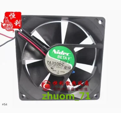 1PC Nidec TA350DC M33422-16G 9025 9CM 12V 0.29A Temperature controlled fan - Image 1 of 2
