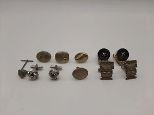 LOT of Men's Jewelry Cuff Links assorted 11 pcs - Picture 1 of 3