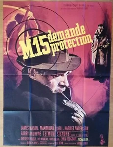 M.15 DEMANDE PROTECTION james mason affiche cinema originale 160x120 mascii - Bild 1 von 1