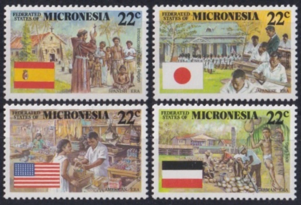 F-EX53361 MICRONESIA MNH 1988 ÉPOCA COLONIAL. Foto 1 de 1