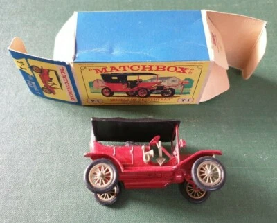 Modellauto - Matchbox - Models of Yesteryear Y-1 - 1911 Ford - OVP - Bild 1 von 4