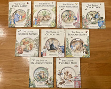 2006 THE PETER RABBIT LIBRARY By Beatrix Potter 9 Kids Books Hardcover Excellent