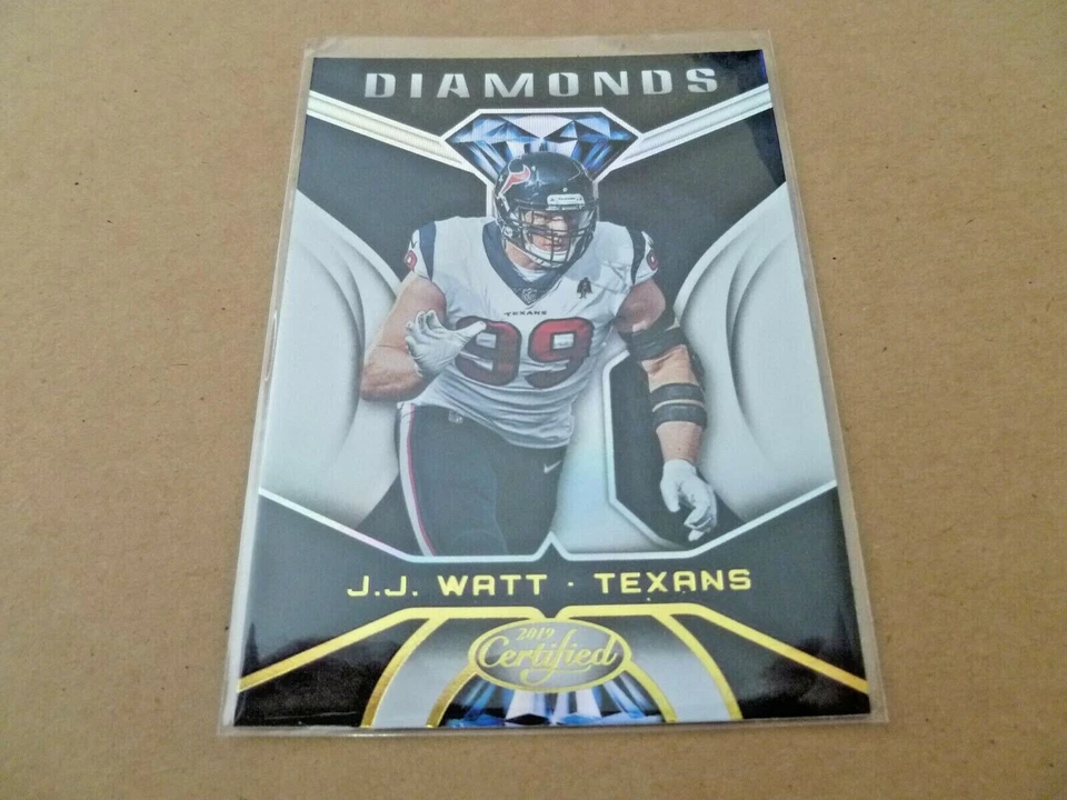 2019 Panini Certified JJ Watt DIAMONDS Insert #DI-JJ Houston Texans - Image 1 of 1
