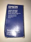 EPSON ERC-23 B/R Ribbon Cartridge, Black/Red, BNIP