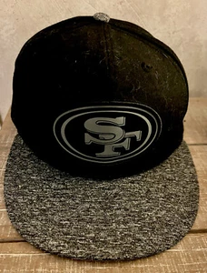 New Era 59FIFTY Fitted Gr. San Francisco 49ers Cap (schwarz, grau) Flat Brim NFL - Bild 1 von 6