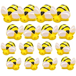 100 Pcs Harzbienenzubehör Kind Anhänger Zum Basteln Flatback-Anhänger Aus - Zdjęcie 1 z 12