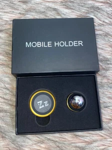 Universal 360 Degree Rotating Mobile Holder Car Mount in Box- Magnetic - Photo 1 sur 9
