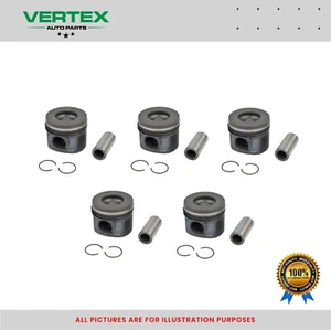 Piston With Rings For SAFA FORD 3.2 TDCI Diesel Engine 5 Pieces - BRAND NEW - Picture 1 of 2