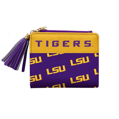 NEW! LSU TIGERS MINI ORGANIZER WALLET Cover