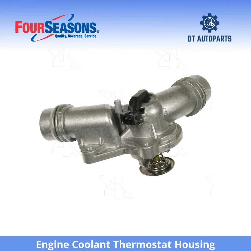 适用于 2001 - 2006 年宝马 X5 3.0L L6 发动机冷却液恒温器外壳 2002 年 4 季 — 第 1/4 张图片