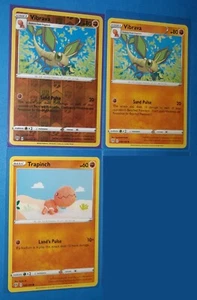 4x Vibrava 090/189 (2 holo inverso) y 1x Trapinch 089/189 Darkness Ablaze casi nuevo - Imagen 1 de 2