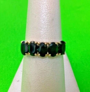 10 K Gold Saphir Ringgröße (Gutachten beigefügt) Gr.7 - Bild 1 von 9