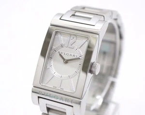 BVLGARI Rechteckangolo SS Damen-Armbanduhr RT39S - Bild 1 von 11