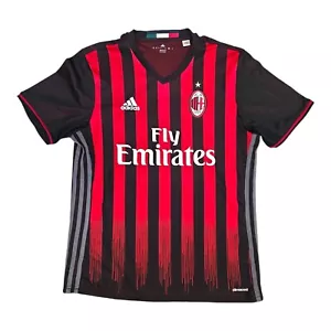 AC Milan Trikot Gr. M 2016 2017 Italien Fussball Mailand Serie A Jersey - Bild 1 von 15
