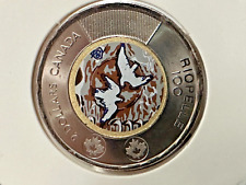 Canada $2 Dollar Jean Paul Riopelle 100th Anniversary Circulated Toonie- 2023