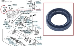 FRONT DIFFERENTIAL SEAL R/H SIDE 35MM For FORD RANGER ER61 2.5TD/ER69 3.0TD 06+ - Picture 1 of 2