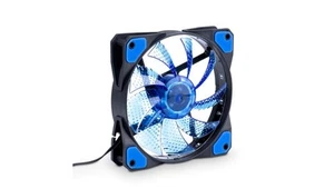 Wentylator systemowy Akyga AW-12C-BL 120mm 15 LED niebieski Molex / 3-pin - Zdjęcie 1 z 1