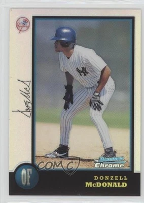 1998 Bowman Chrome Refractor Donzell McDonald #350 - Image 1 of 2