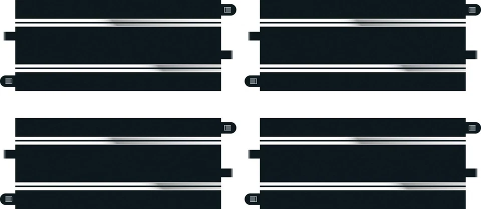 Scalextric C8198 Scalextric Standard Straight and R2 Curve Track Extension Pack  - Image 1 of 2