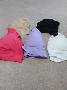 Pack Of 5 Stretchy Bras, Size Says 3XL, But Run WAY Small, Removable Pads - Picture 1 of 4